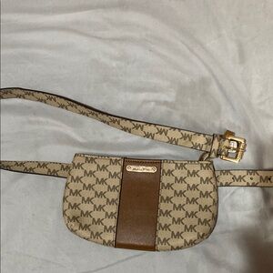 Michael Kors Brown and Tan Women's Bag